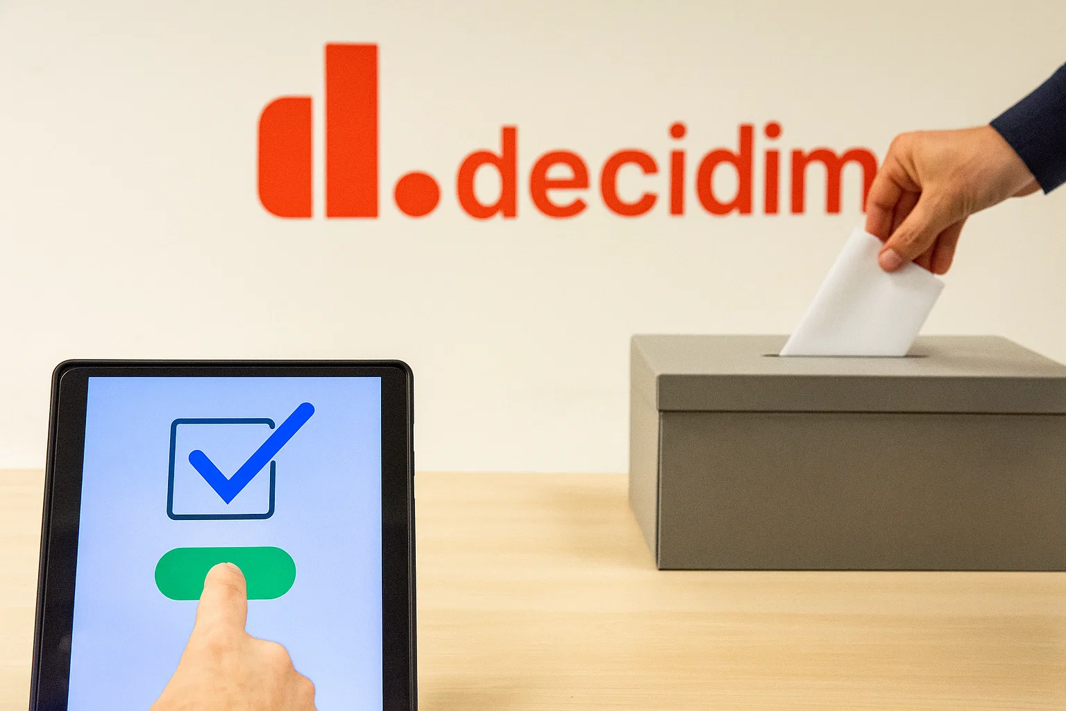 Multimedia-irudia: EHUagoran bozketa sistema &quot;sakon&quot; ezagutzea